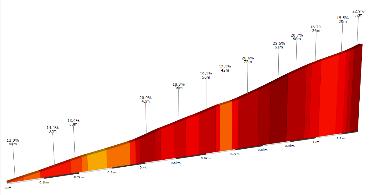 Jara del Rey 📈 UPHILL [CxM: Sierra de Gata ▸Acebo #2] (perfil)