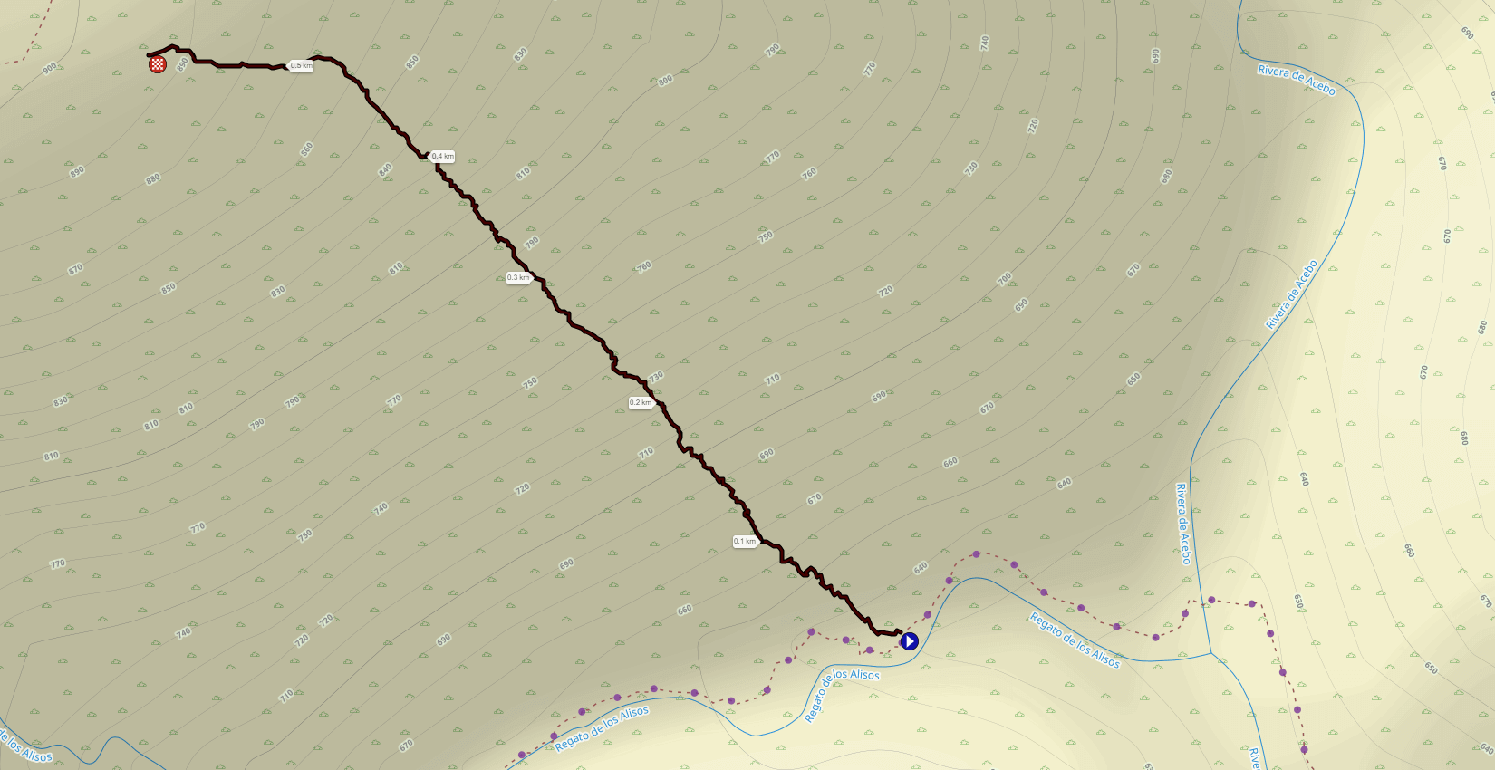 Fábrica de la luz 📈 UPHILL  [CxM: Sierra de Gata ▸Acebo #4] (mapa)